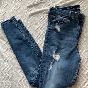 Hollister high rise super skinny jeans size 7